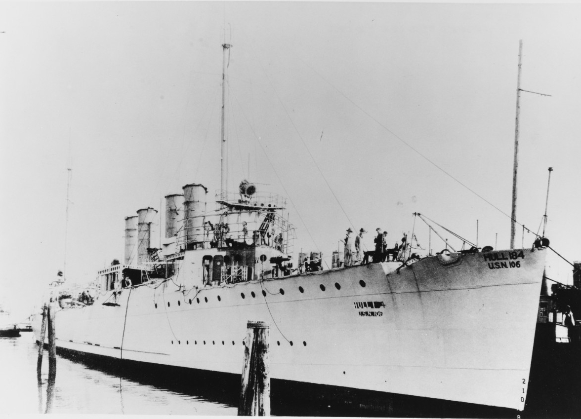 USS CHEW (DD-106)