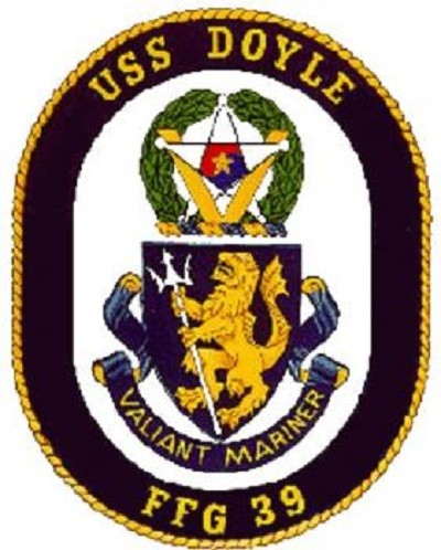 Doyle (FFG-39) Ship's Seal.