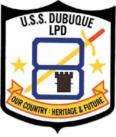 Dubuque (LPD-8) Ship's Seal.