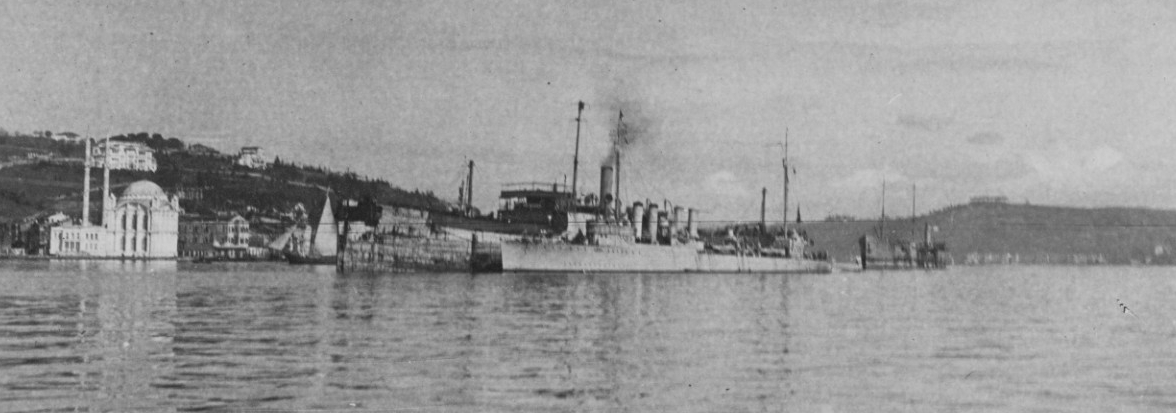 Dyer photographed at Constantinople in 1919. (Naval History and Heritage Command Photograph NH 54580)