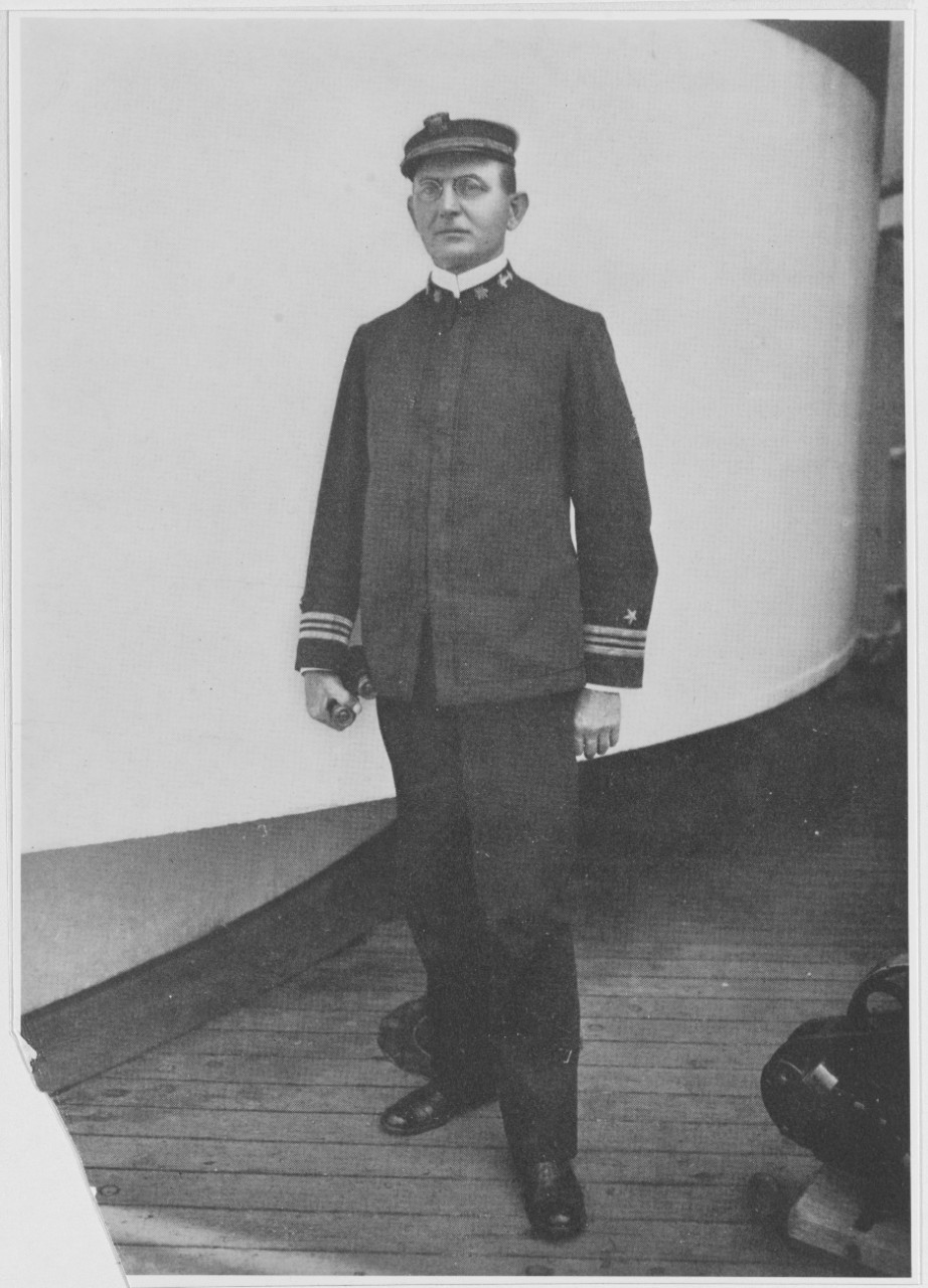 Lt. Cmdr. Augustus F. Fechteler circa 1901. (Naval History and Heritage Command Photograph NH 49540)