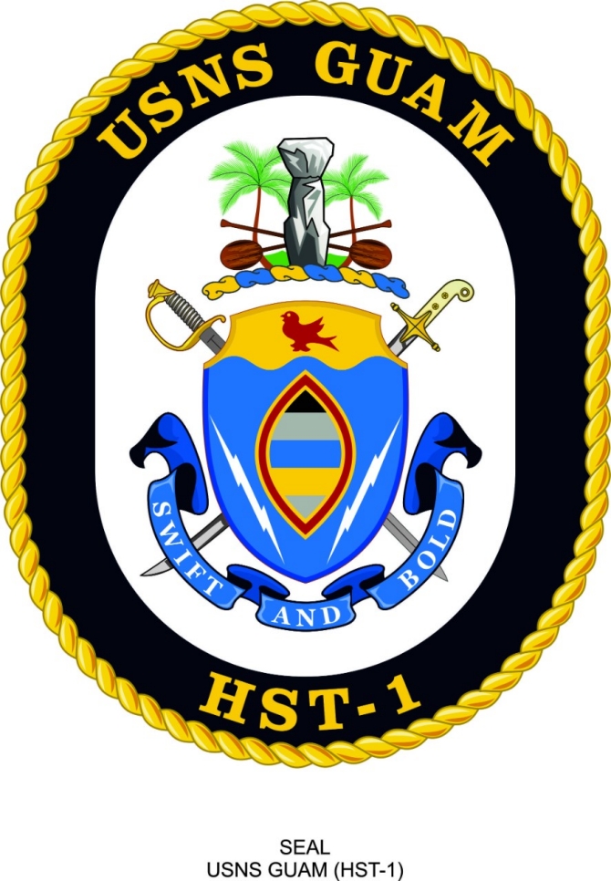 Guam IV (HST-1) Ships Seal