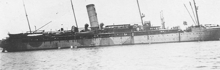 Hancock photographed in 1919. (Naval History and Heritage Command Photograph NH 104681)