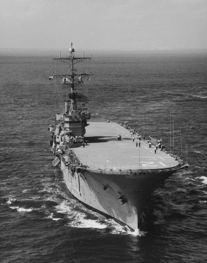 Inchon-underway in Gulf of Mexico-11May 1970-NH 72187