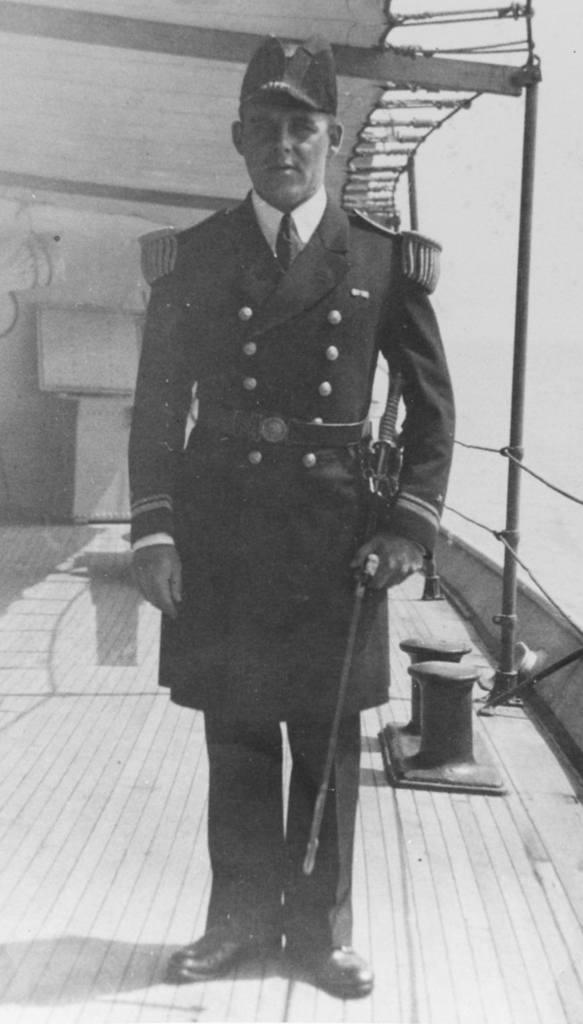 Lt. (j.g.) Carroll D. “Tex” Reynolds (USNA 1925) served in Isabel during 1928-1931. (Naval History and Heritage Command Photograph NH 68999)