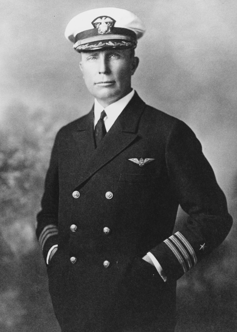 Commander John Rodgers circa 1920 by Harris & Ewing. Courtesy of the Naval Historical Foundation, Admiral William V. Pratt Collection. (Naval History and Heritage Command Photograph NH 75882)