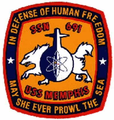 Memphis (SSN-691) VI 1977-2012-Seal