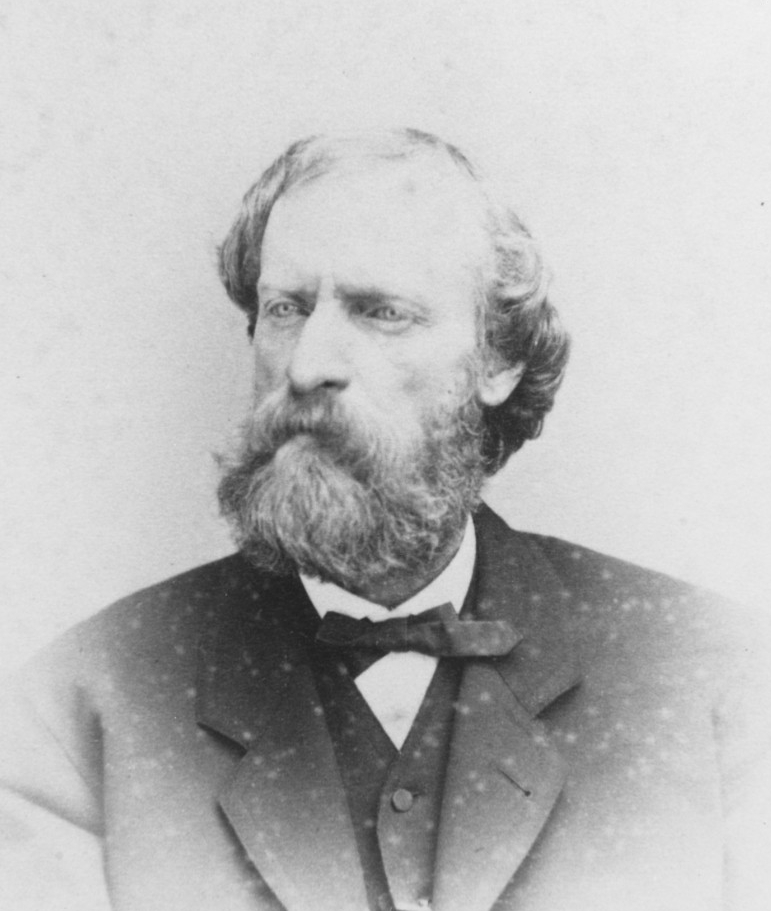 An 1867 photograph of Cmdr. Alexander C. Rhind, taken by C.D. Fredricks & Co., New York City. (Naval History and Heritage Command Photograph. NH 47140)