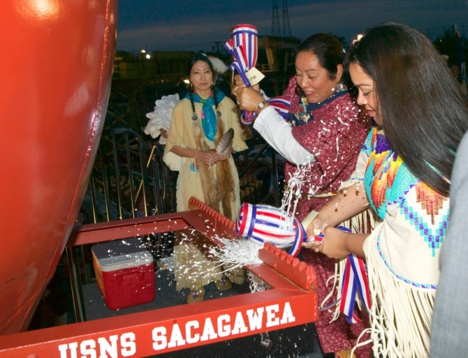 Sacagawea- christening- 24Jun2006