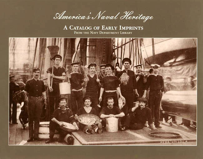 "America's Naval Heritage" cover; berth-deck cooks in USS Tennessee.