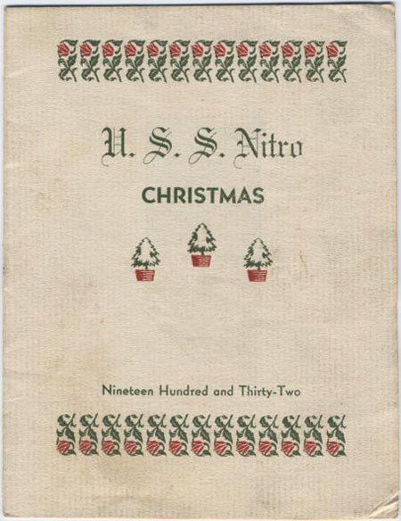 U.S.S. Nitro Christmas, Nineteen Hundred and Thirty-two.