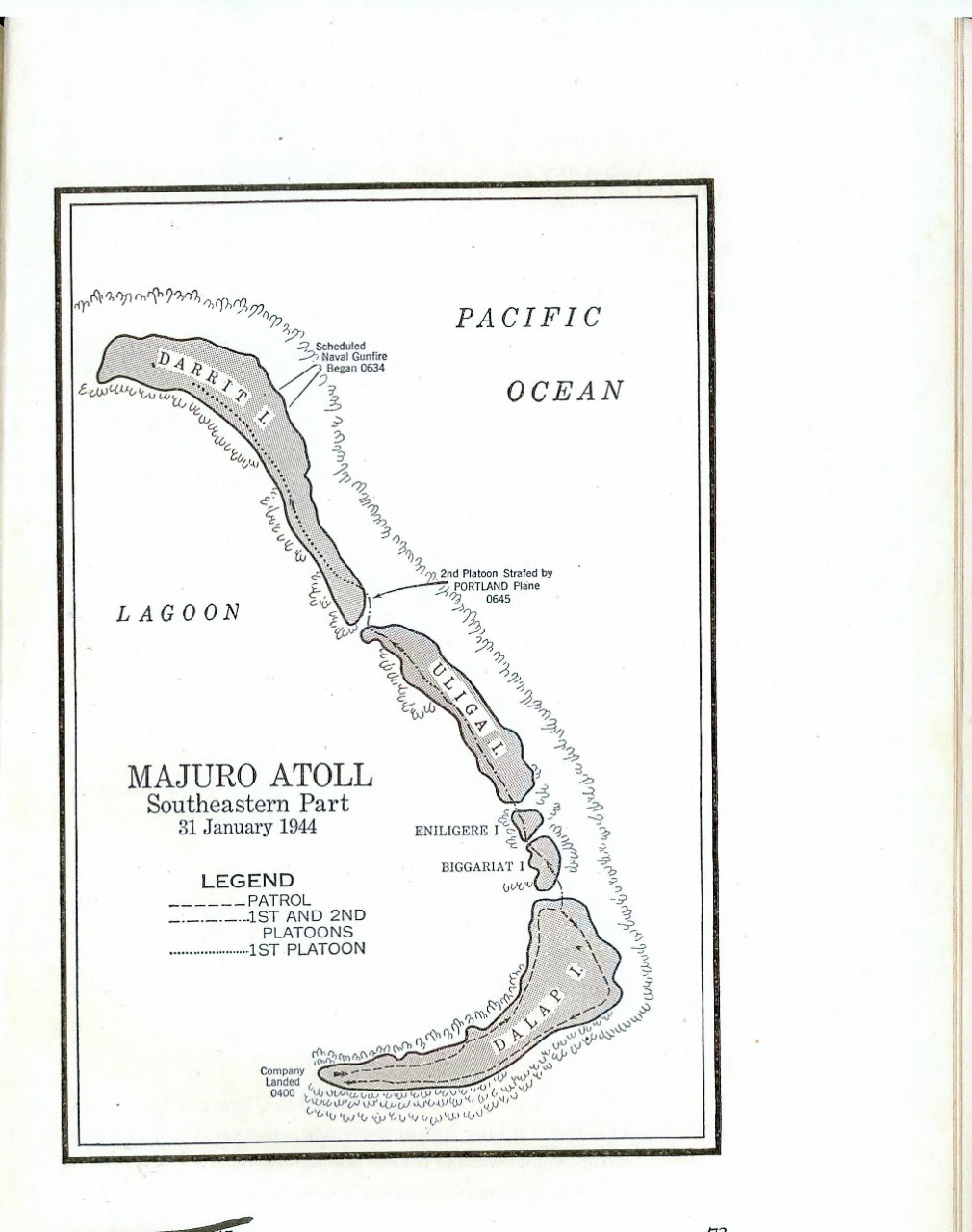 Majuro Atoll Southeastern Part 31 January 1944
