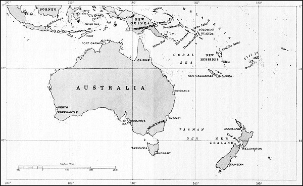Image of Map: Australia. 