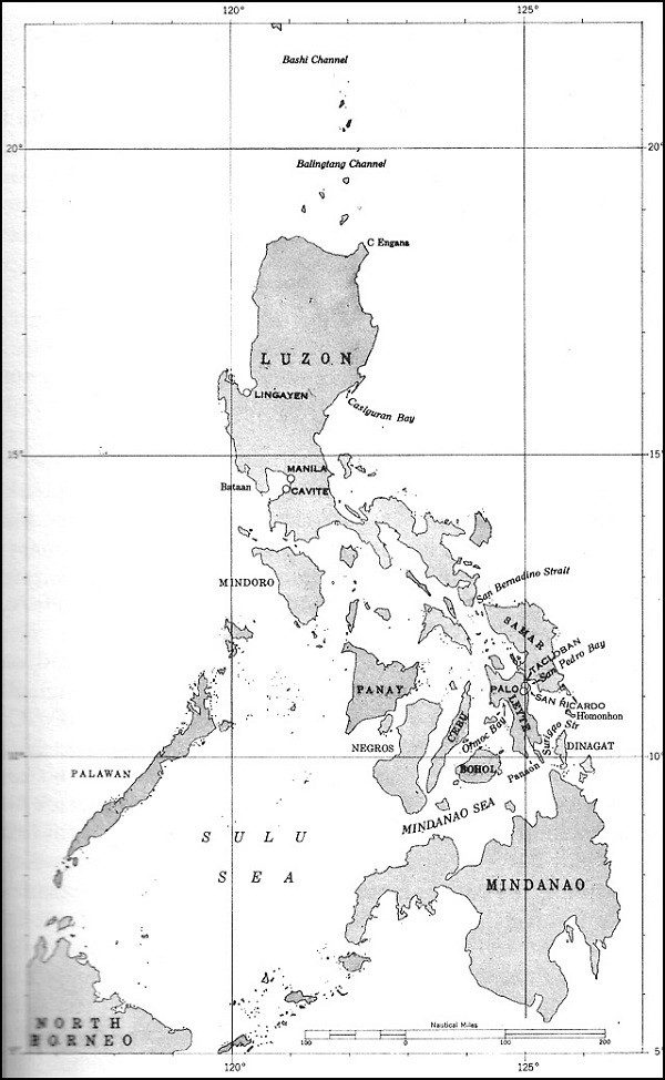 Image of Map: Philippine Islands.