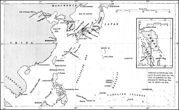 Image of Map: China, Japan, and the Philippines.