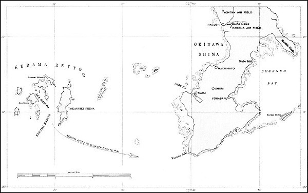 Image of Map: Kerama Retto.