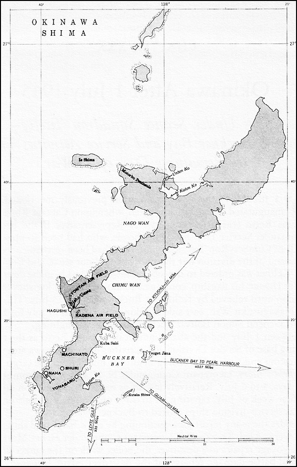 Image of Map: Okinawa Shima.