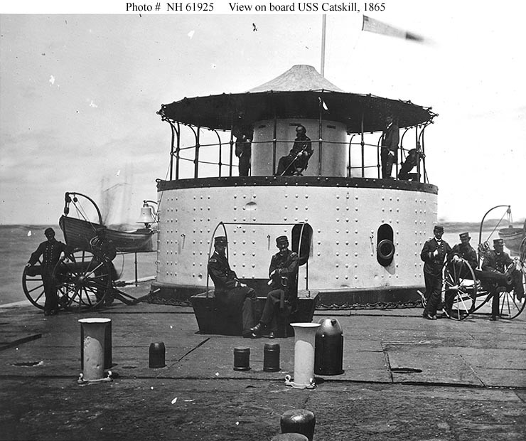 USS Catskill (1863 - 1901), circa 1865