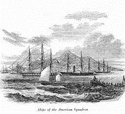Ships of the American Squadron.