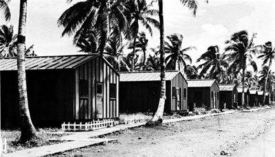 Wards of Fleet Hospital No. 115, Guam. 