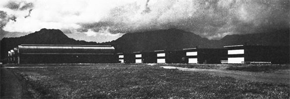 Barracks for Enlisted Personnel, Kaneohe Naval Air Station. 