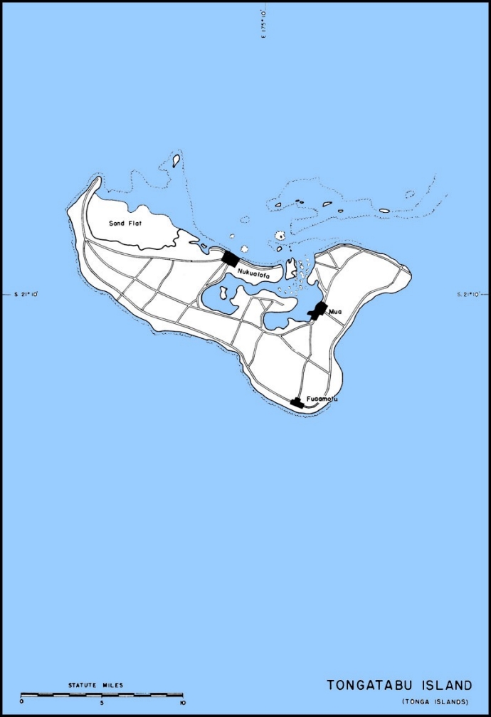 Tongatabu Island. 