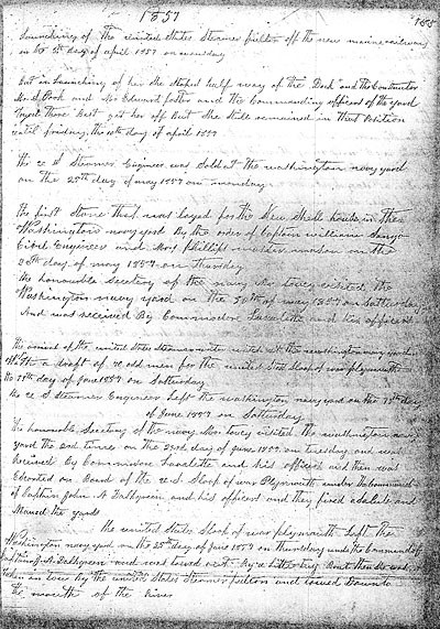 Page 155 of the Michael Shiner Diary
