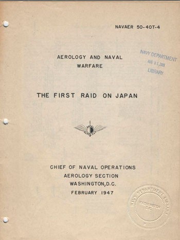 First Raid on Japan cover