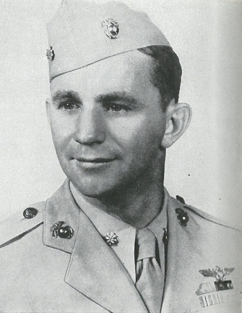 MAJ R.E. GALER received the Medal of Honor for conspicuous heroism both as fighter pilot and commanding officer of VMF-224.