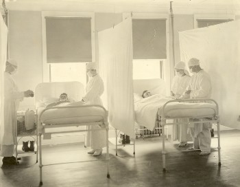 Naval Hospital during the Influenza Pandemic