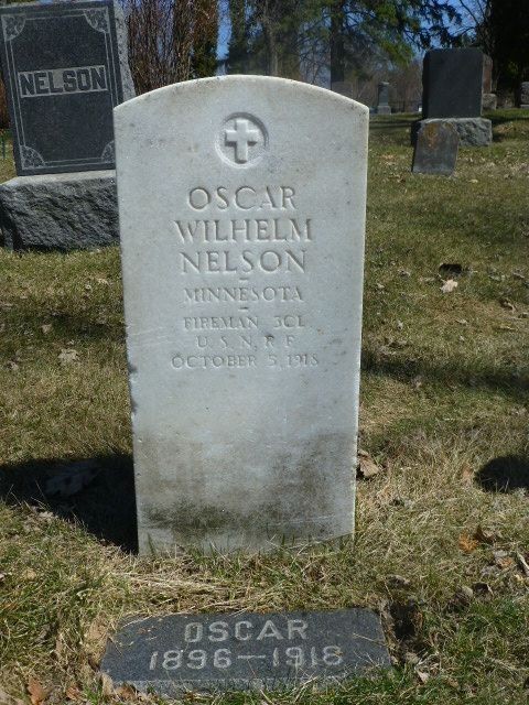 FN 3/c Oscar Whilhelm Nelson