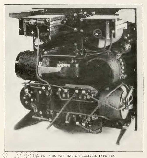 FIG. 16.--AIRCRAFT RADIO RECEIVER, TYPE 950.