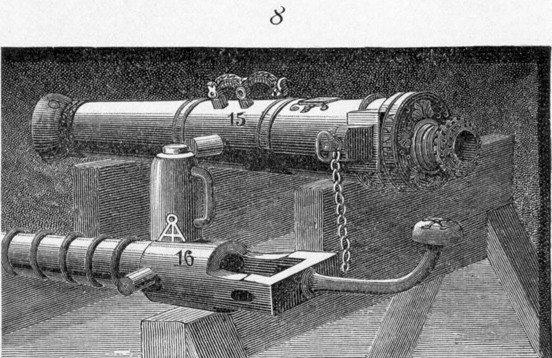 Figure 8, page 21. A Dutch cannon made in 1650.