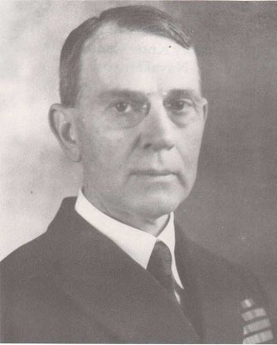 Portrait of Commodore Dudley Knox, USN (Ret.).