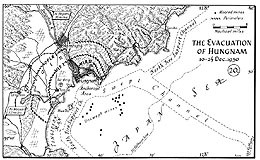 Map 20. The Evacuation of Hungnam, 10–24 December 1950.