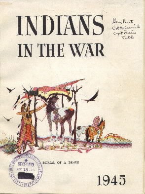 Image of cover - Indians in the War 1945