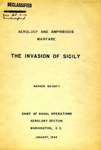 Cover image - Invasion of Sicily.