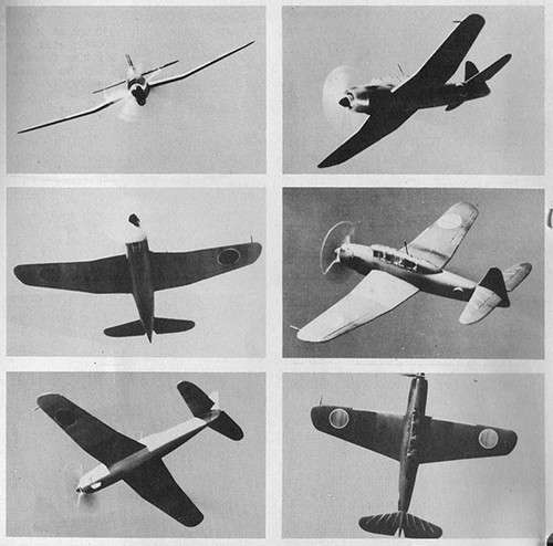 Six images of GRACE II Navy Attack Plane.