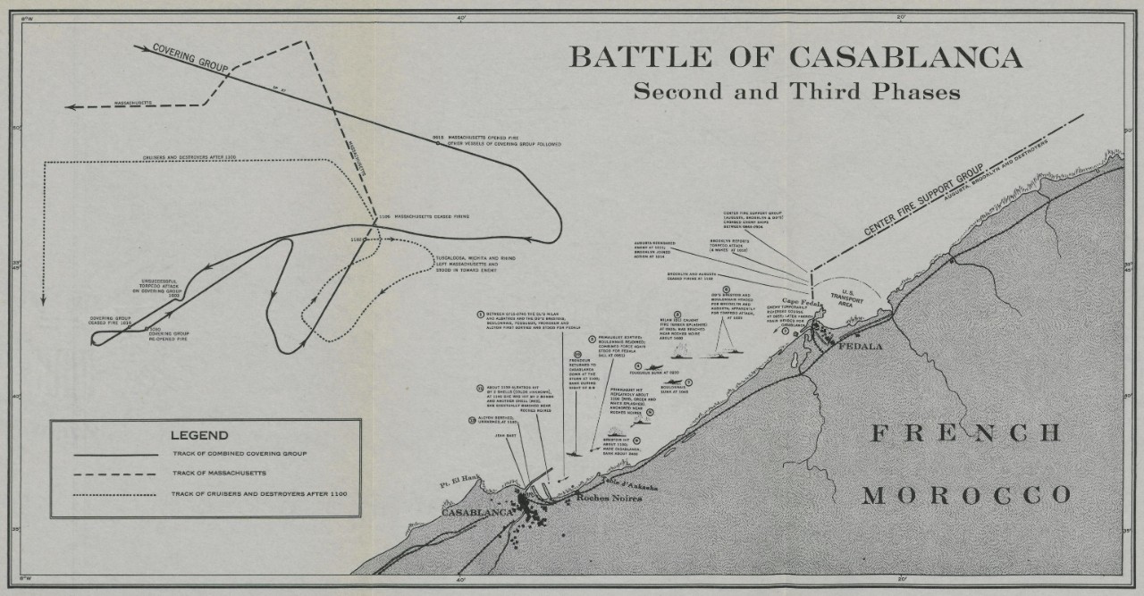 Battle of Casablanca Second and Third Phases