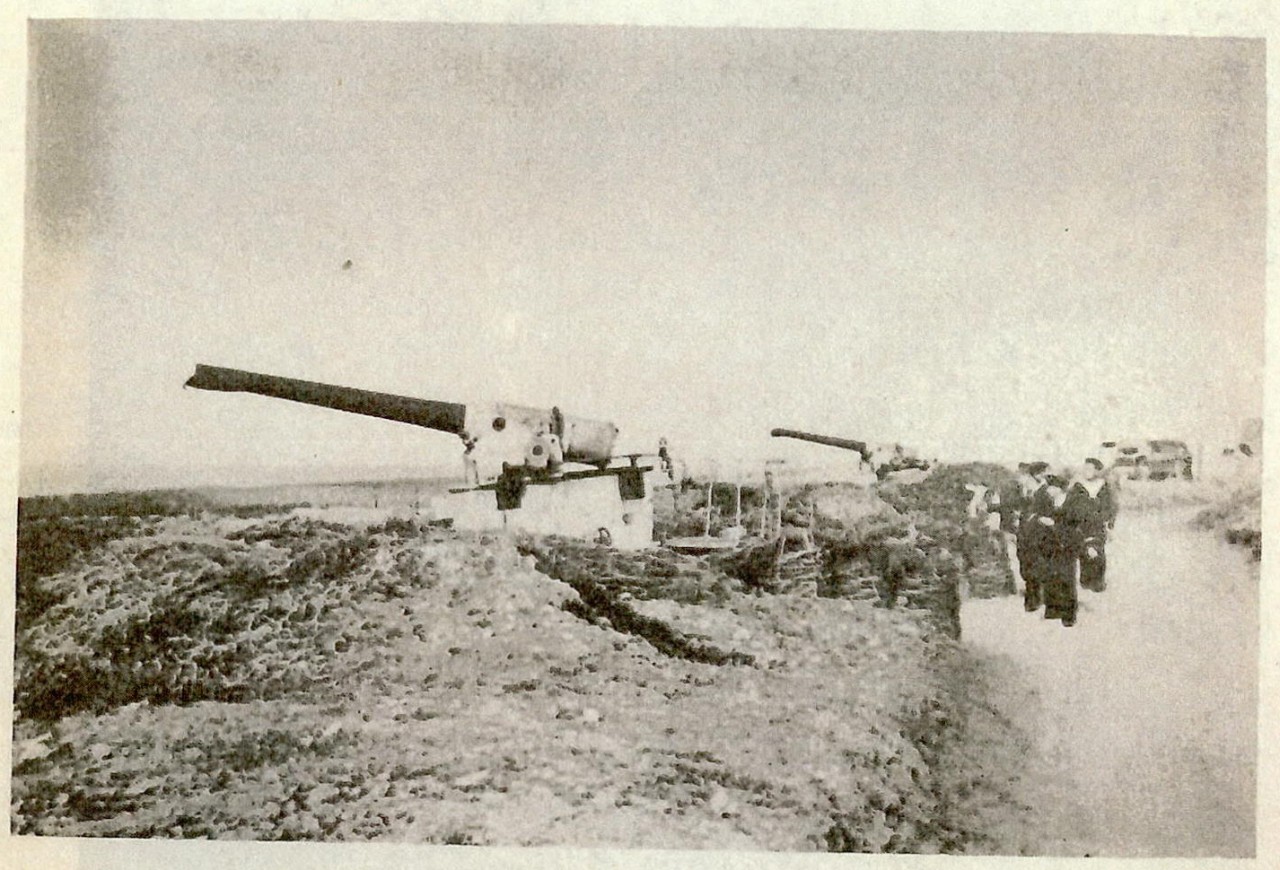 Naval battery at Mehdia