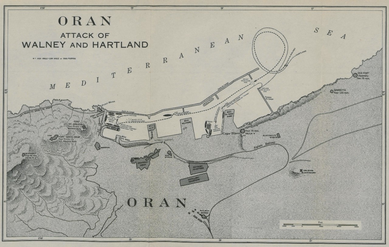 Oran Attack of Walney and Hartland