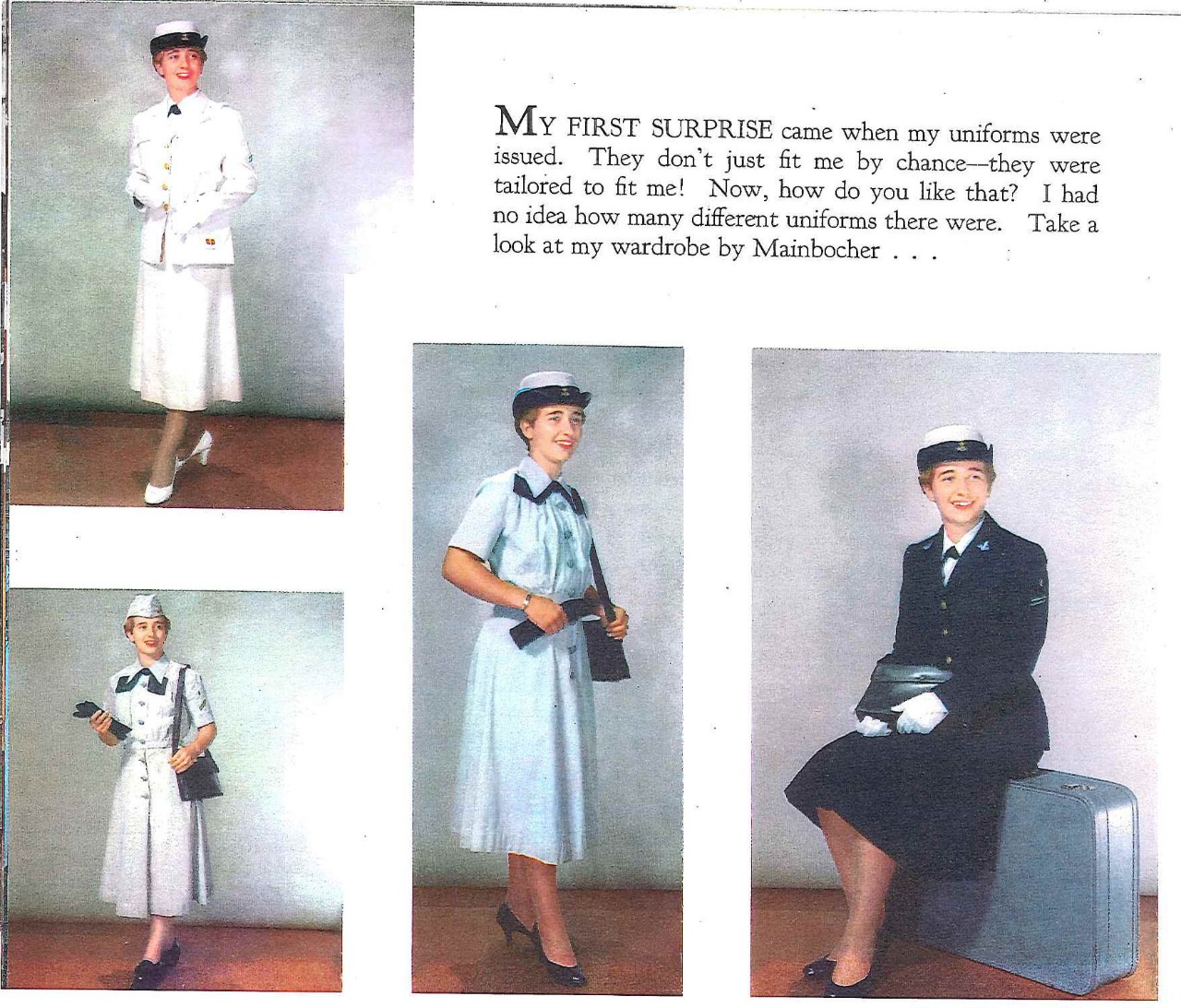 Different uniforms