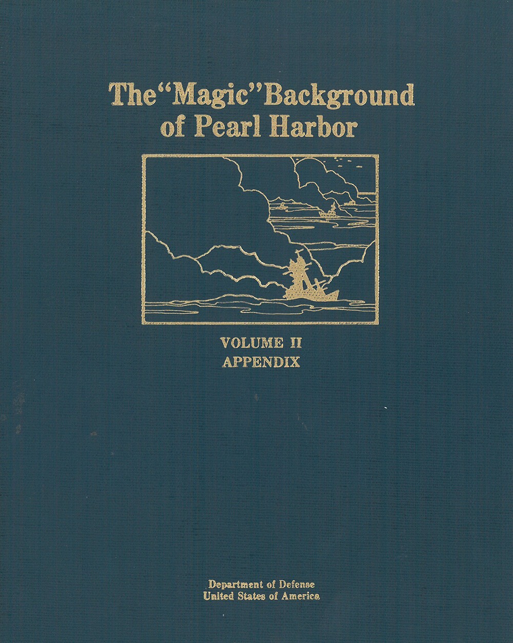 Magic Background of Pearl Harbor vol. 2 appendix cover