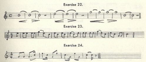 Image of Exercises 22, 23, and 24.