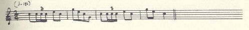 Image of musical score for Cutter.