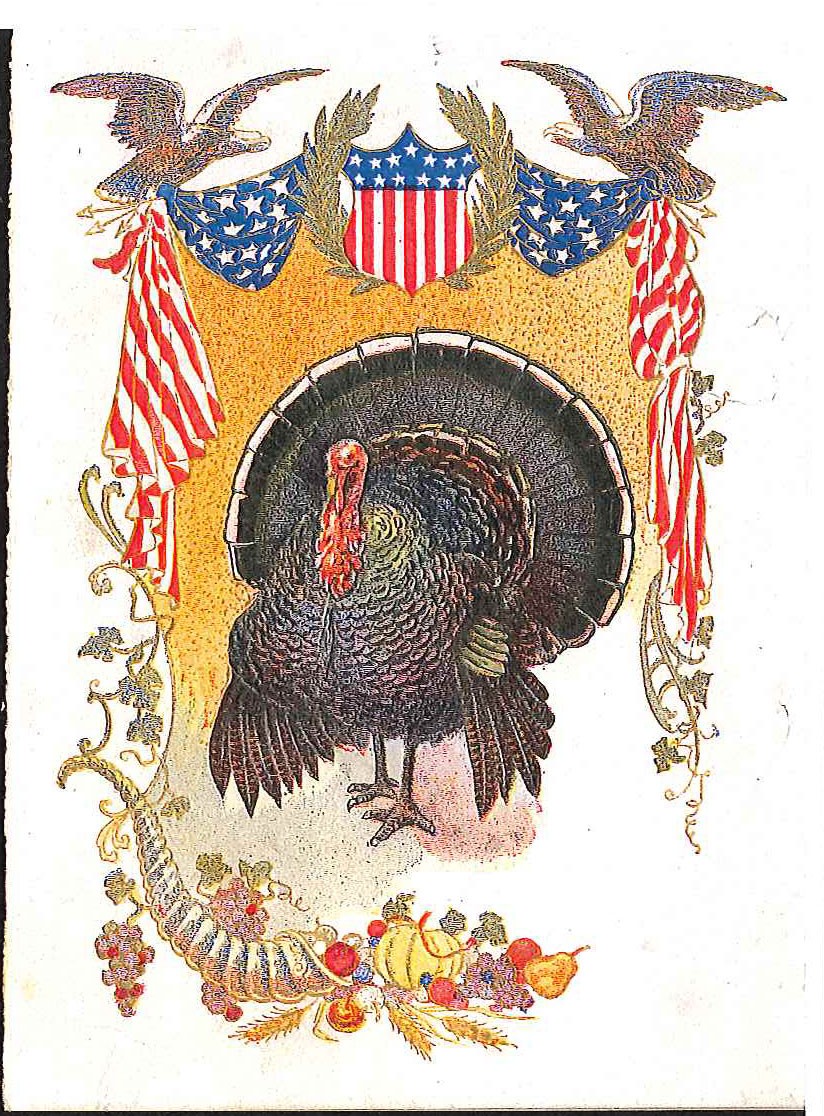 Menu thanksgiving Day 1913 - cover