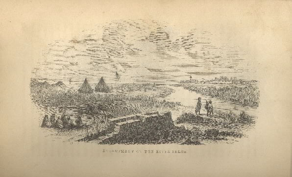 Image of plate "Encampment on the River Belus."