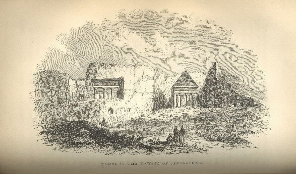 Image of "Tombs in the Valley of Jehosaphat."