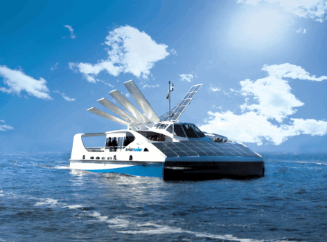 Figure 11. Solar Sailor Hybrid-Powered Ferry Boat