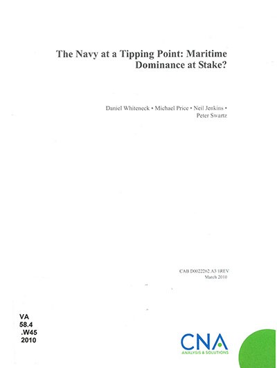 The Navy at a Tipping Point cover.